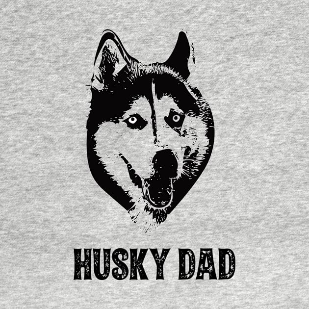 Husky Dad Siberian Husky by DoggyStyles